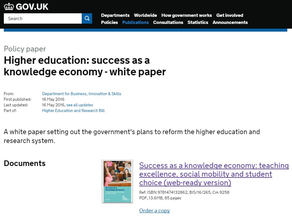 The HE White Paper